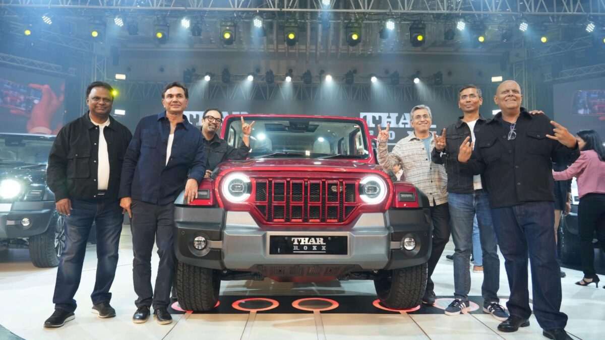 Mahindra Launches ‘THE’ SUV Thar ROXX