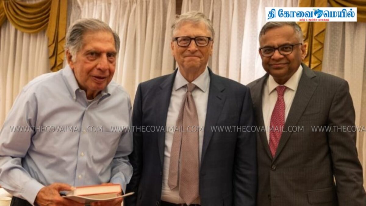 Ratan Tata’s legacy will inspire generations  -Bill Gates