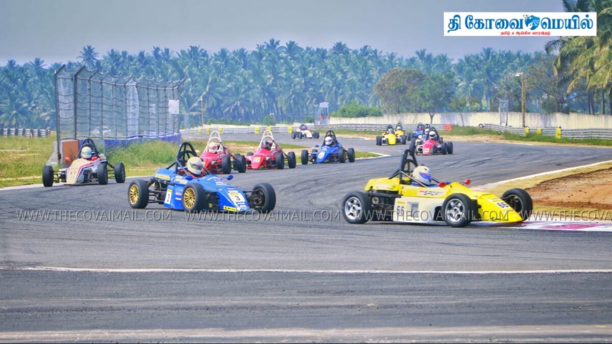 Novice Cup car race in Coimbatore