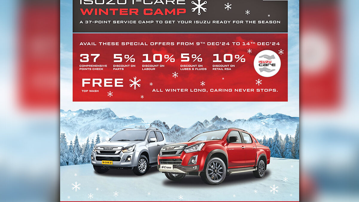 Isuzu Motors’ I-Care Winter Camp