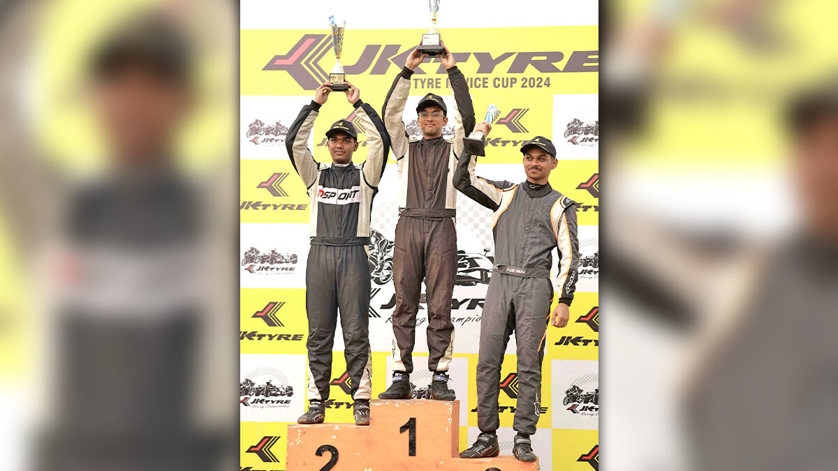 Tirunelveli racer wins the JK Tyre Novice Cup