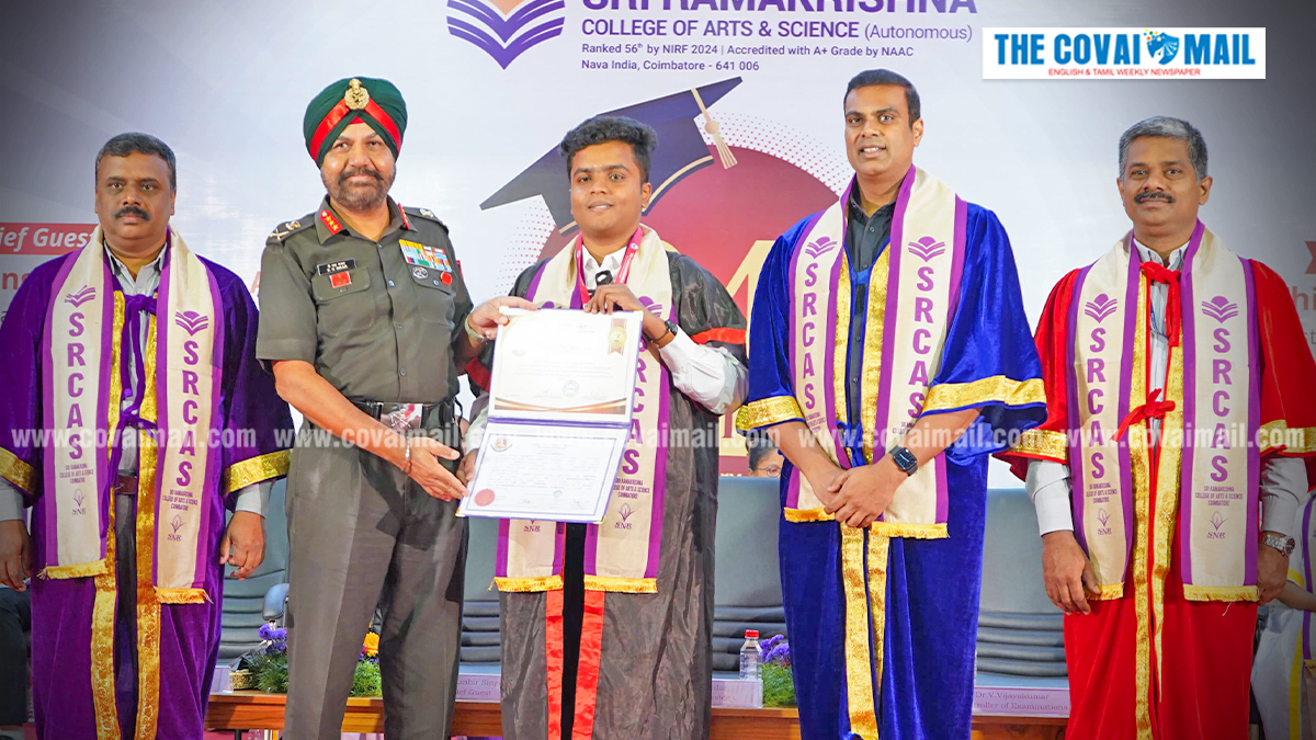 ஸ்ரீ ராமகிருஷ்ணா கலை கல்லூரியின் 34வது பட்டமளிப்பு விழா