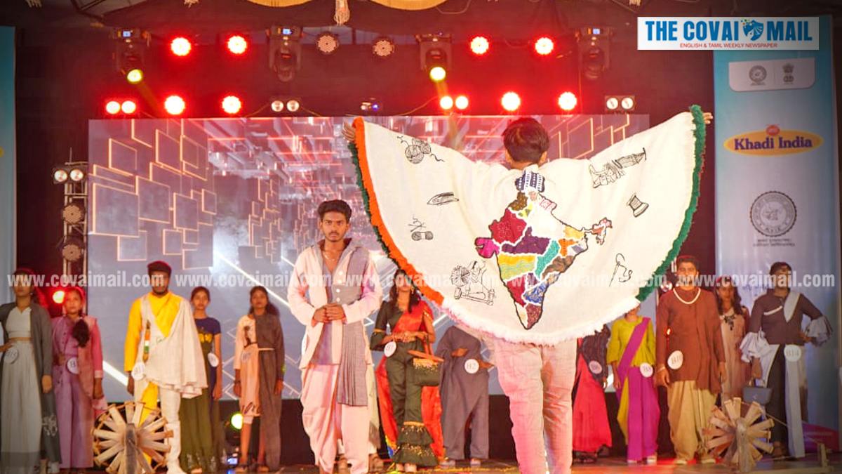 PSG arts organises Mega Khadi Fashion Show