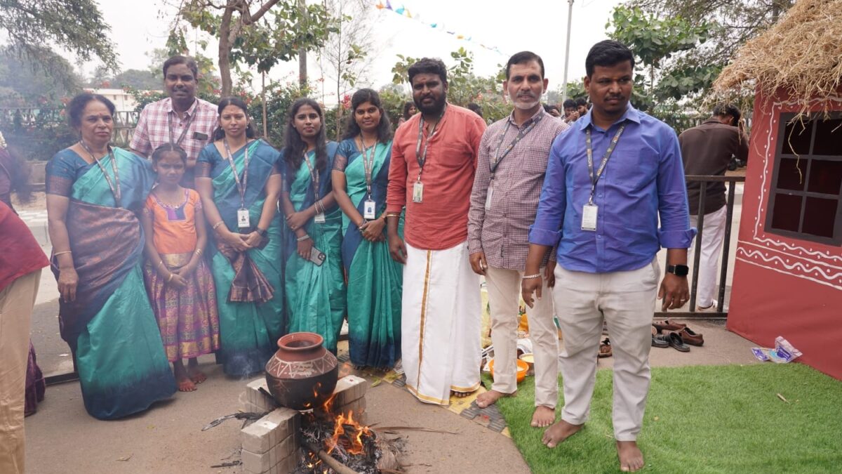 Rathinam College celebrates Pongal