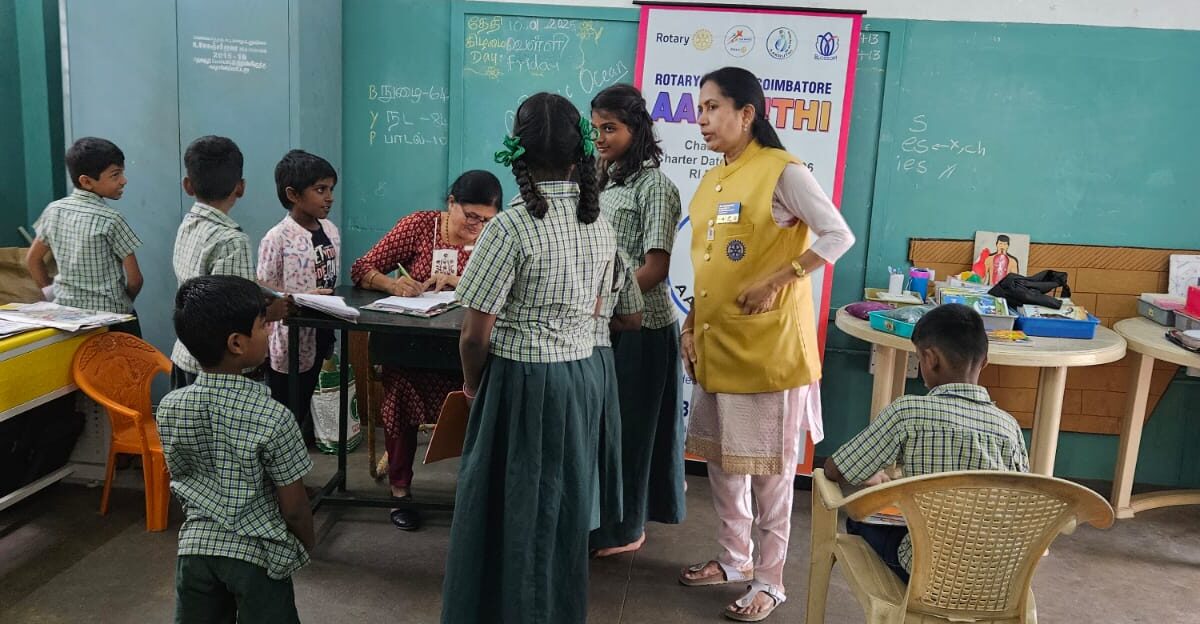 Rotary Aakurthi conducts Spoken English Class