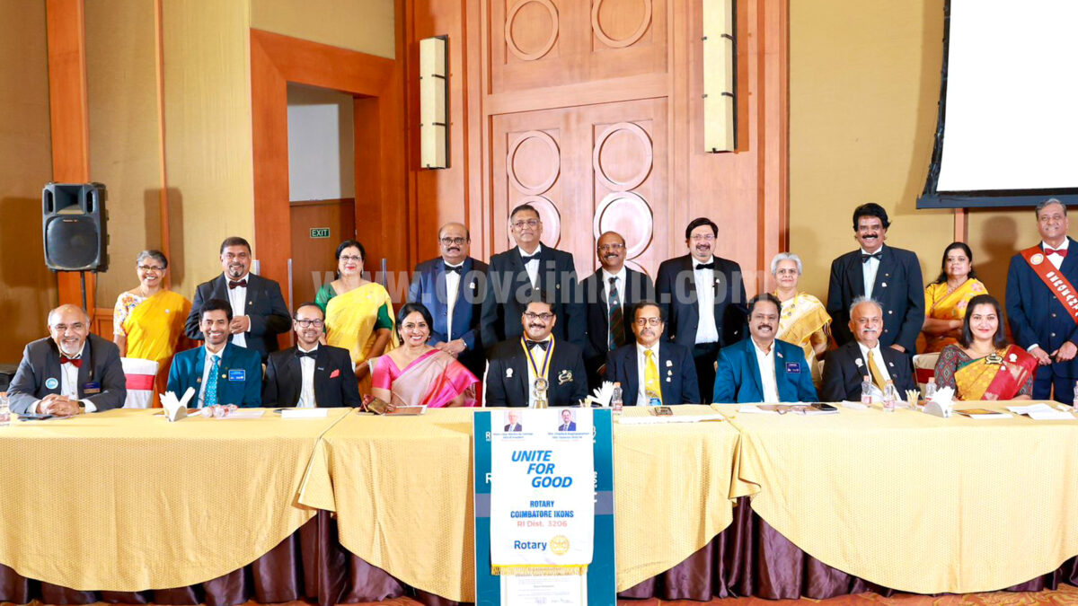 Rotary Ikons celebrates Charter Day and Installs New Members for 2025-26