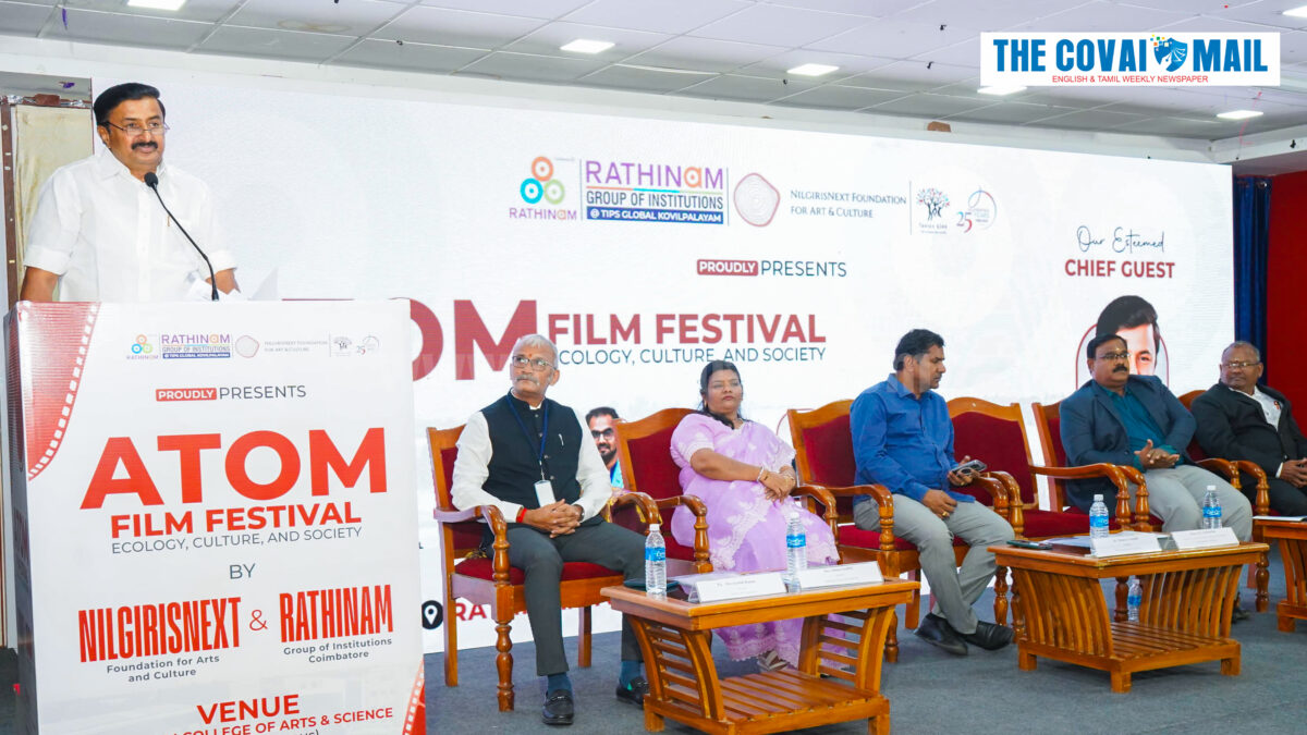 Films are shaping public understanding -Minister Saminathan at Rathinam Film Festival