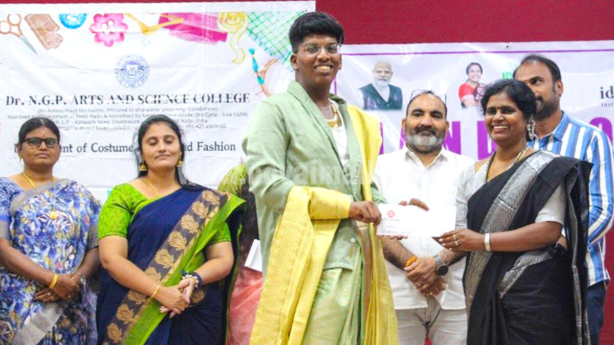 என்.ஜி.பி கல்லூரியில் கைத்தறி நாள் கொண்டாட்டம்