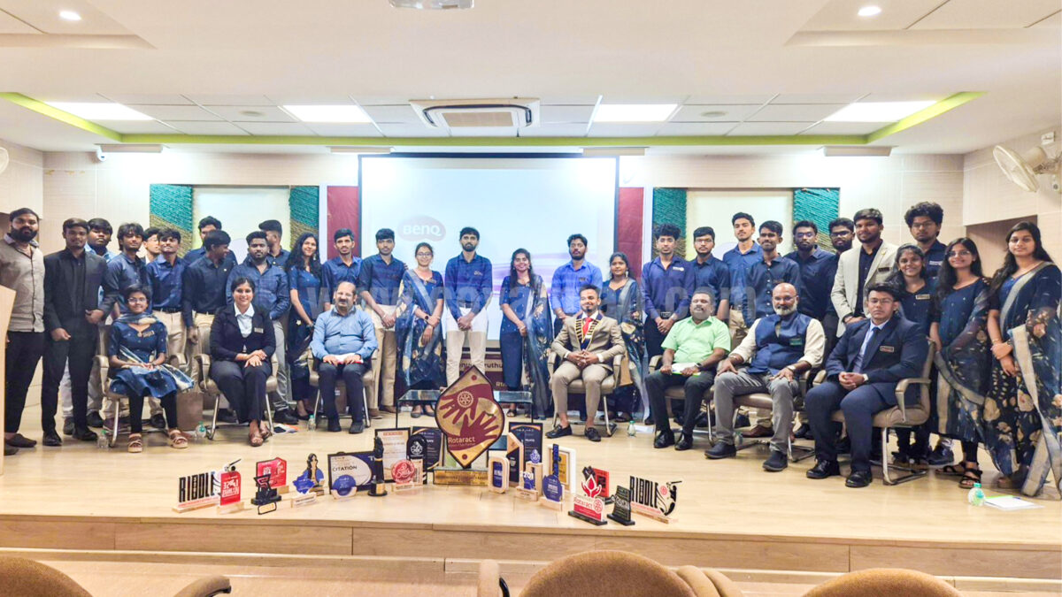 Rotaract Gaalaxy inducts new team for 2025-26