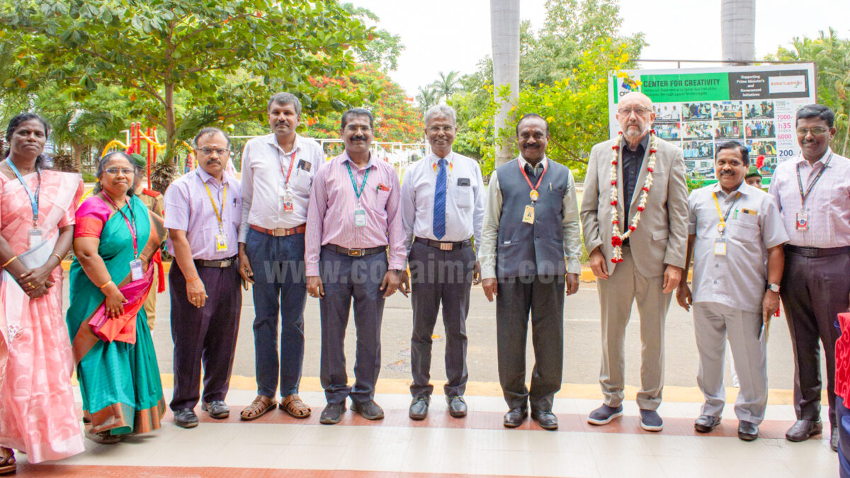 குளோபல் டிசைன் திங்கிங் தலைவர் எஸ்.என்.எஸ் வருகை