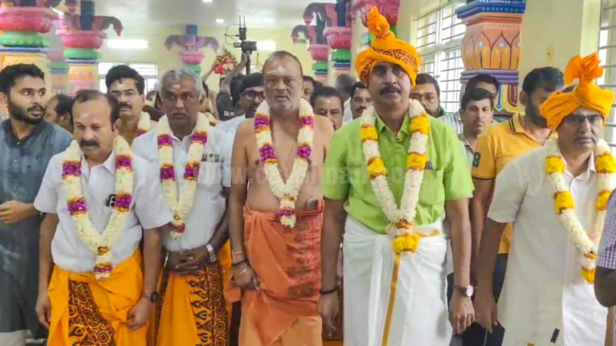 தர்மலிங்கேஸ்வரர் கோவிலில் கும்பாபிஷேகம்