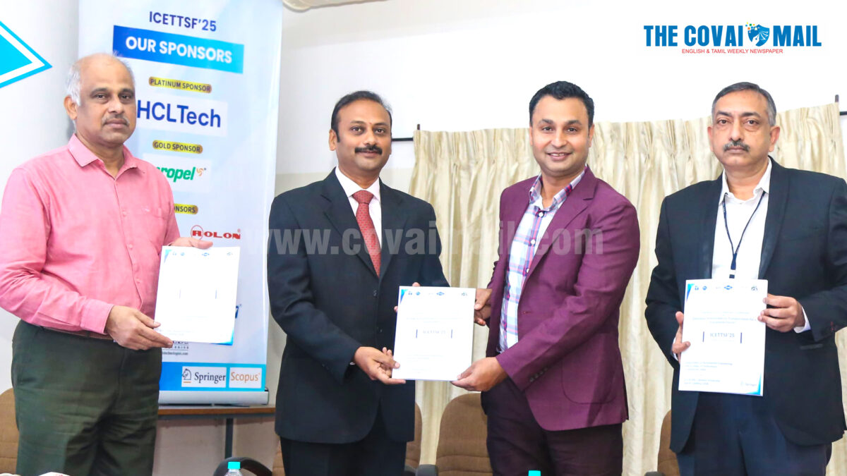 International Conf. on Emerging Technologies in Transportation inaugurates at PSG Tech