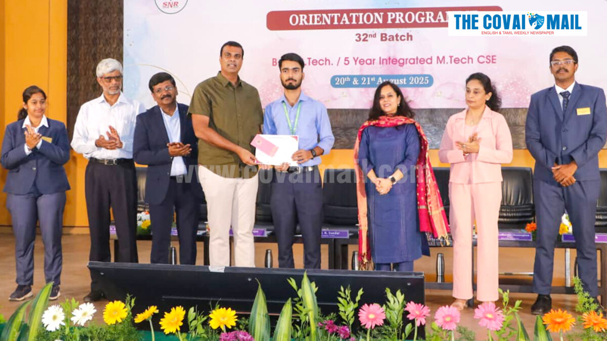 Sri Ramakrishna Engineering College welcomes 1st year students