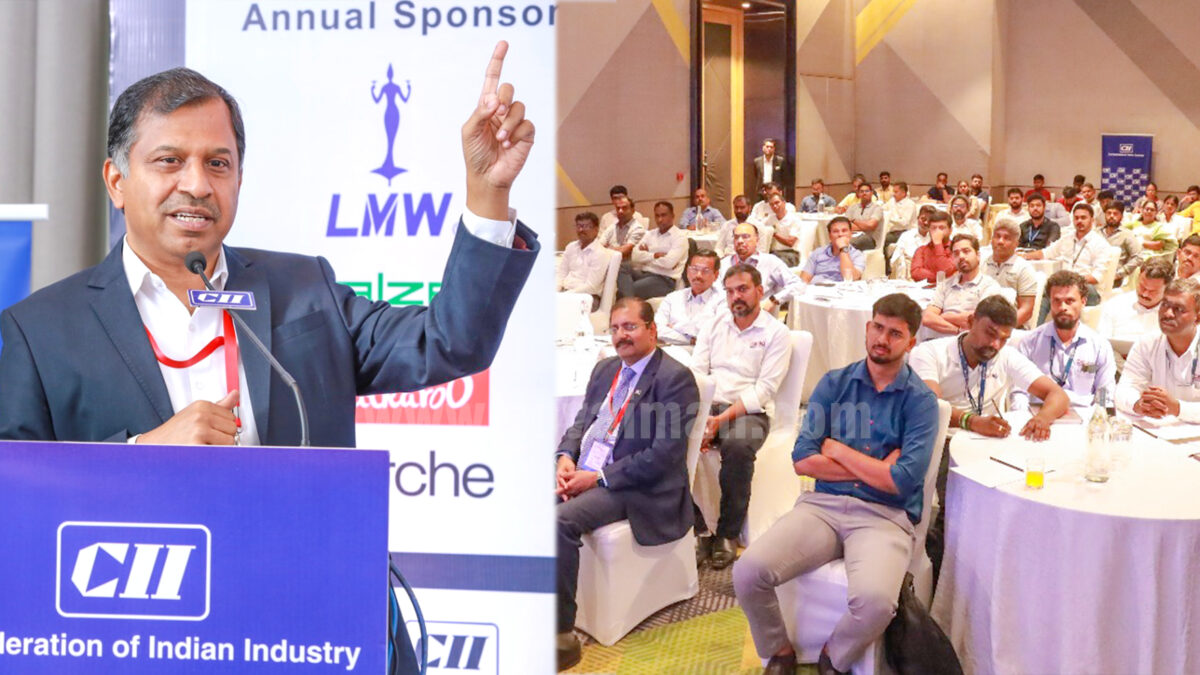 Marketing is about creating a desire that drives customers  -Parthiban, Founder, Bull Machines, at CII Conference