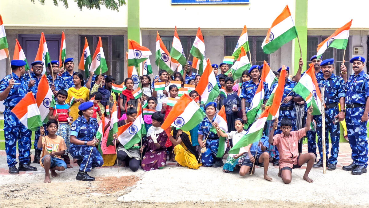 RAF Coimbatore Leads Har Ghar Tiranga Celebrations with Community Events