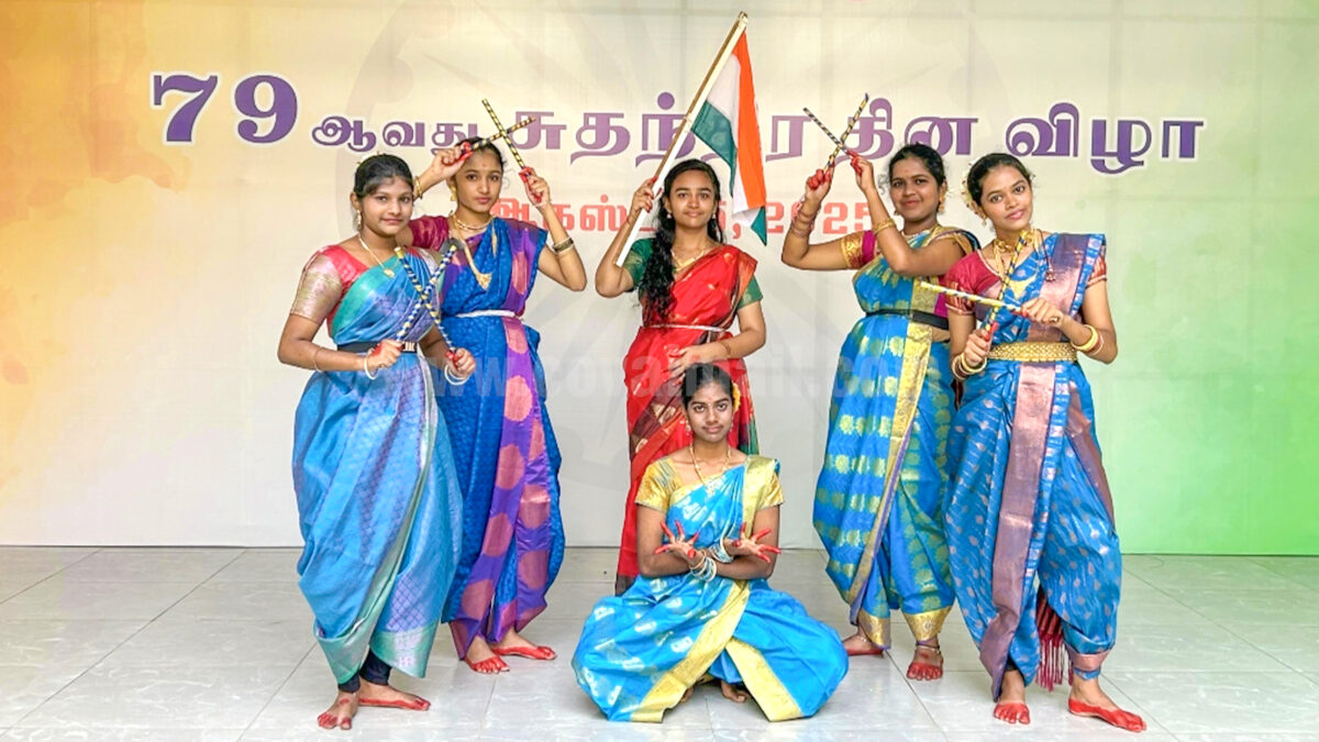 ஸ்ரீ ராமகிருஷ்ணா கல்லூரியில் சுதந்திர தின விழா