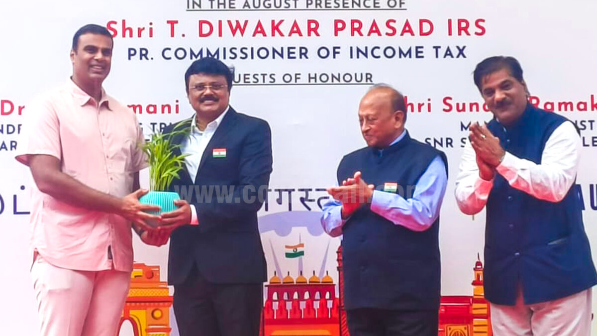 Coimbatore Income Tax Dept. Celebrates Independence Day