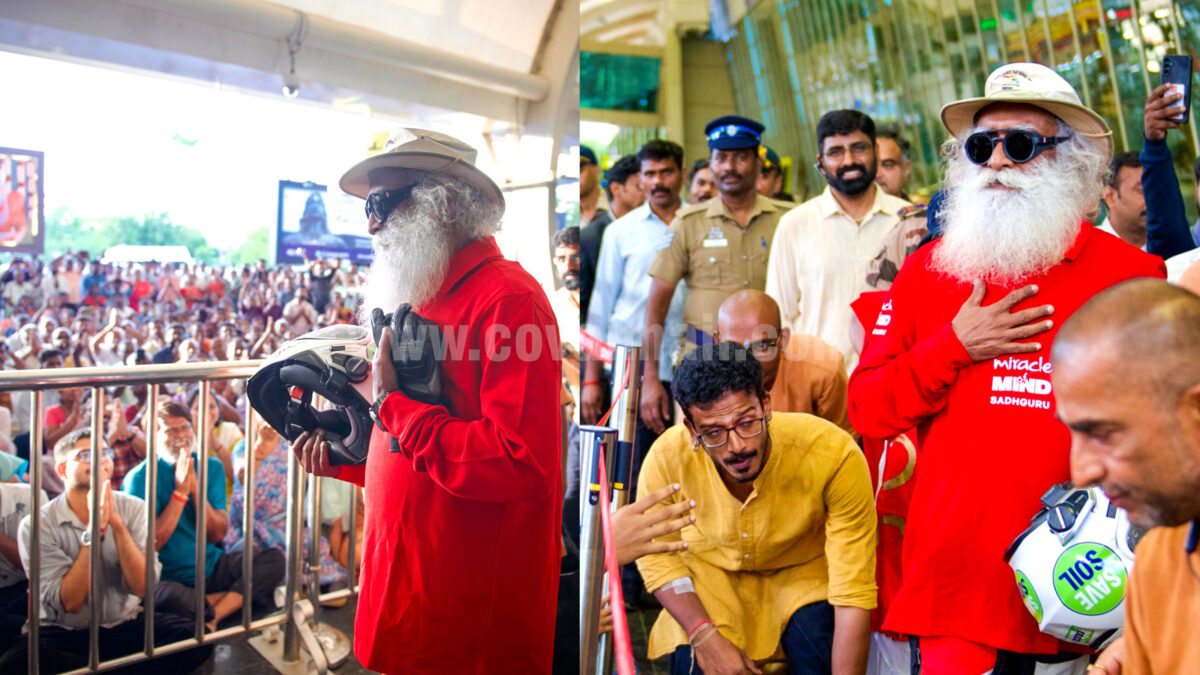 அமெரிக்கா வரி விவகாரம் நம் நாட்டிற்கு சவால்  – சத்குரு