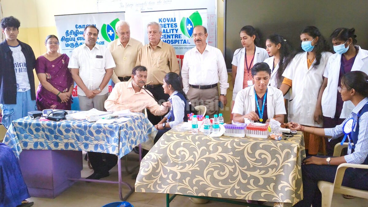 800 city people benefit from the Mega health camp