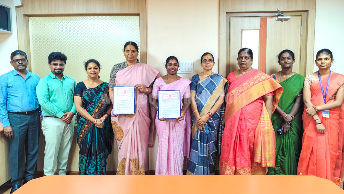 கிருஷ்ணம்மாள் கல்லூரியில் புரிந்துணர்வு ஒப்பந்தம்