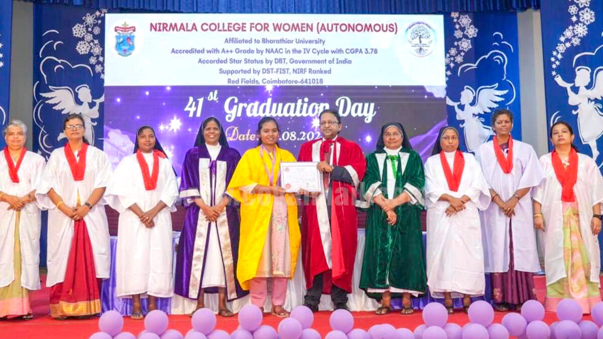 Nirmala College Celebrates 41st Graduation Day