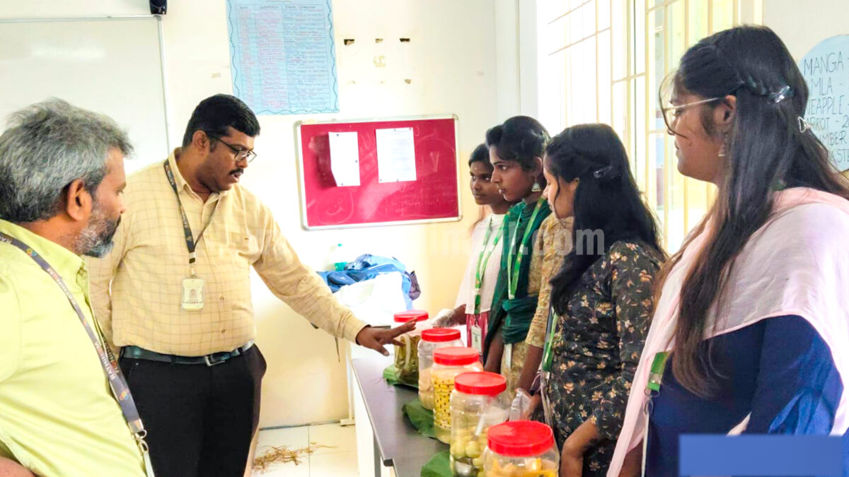 ரத்தினம் கல்லூரியில் மூலிகை உணவுகள், அறிவியல் கண்காட்சி