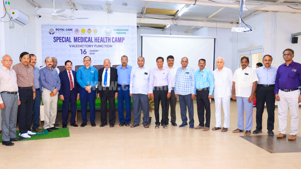 Valedictory Function of Special Health Camp Held at Royal Care Hospital… Over 250 benefited