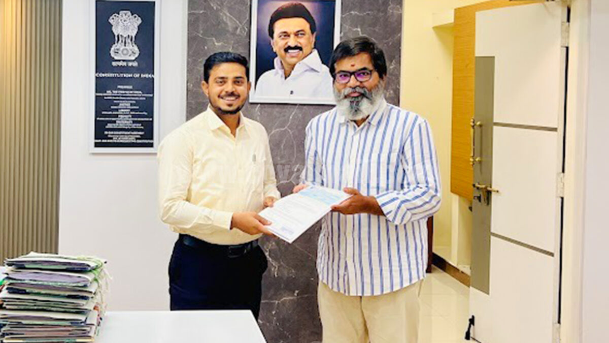 Tanny Shelters donate ₹20 Lakhs to develop Nehru Stadium