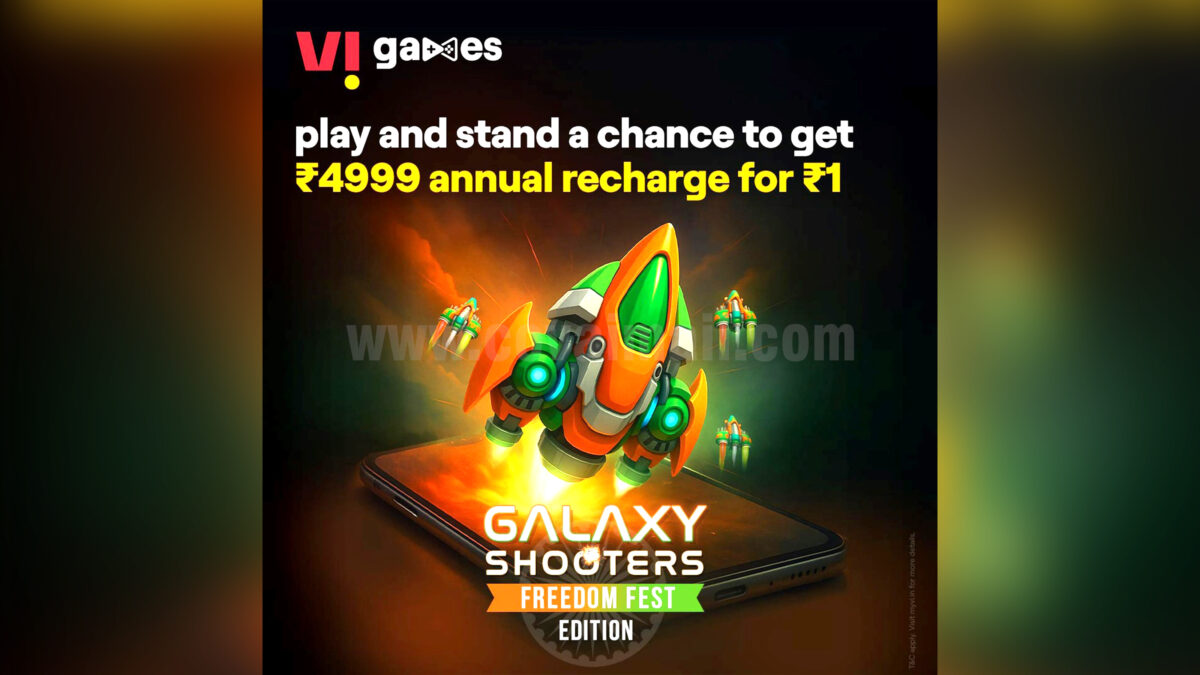 Vi Games launches Galaxy Shooters, chance to win annual recharge worth ₹4999 at just ₹1