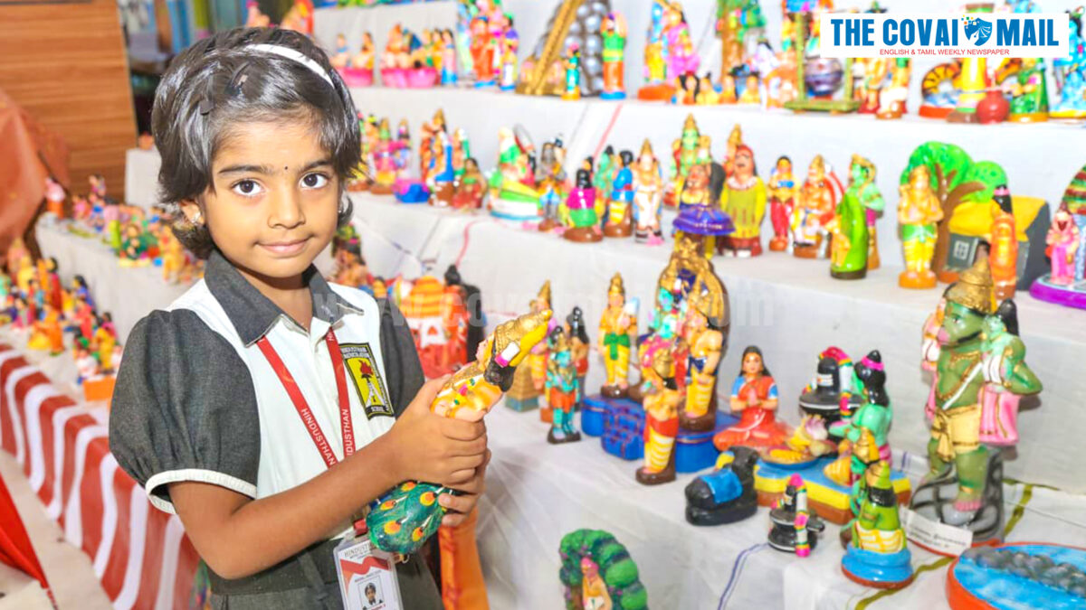 Colourful Kolu dolls bring Navaratri alive at Hindusthan School
