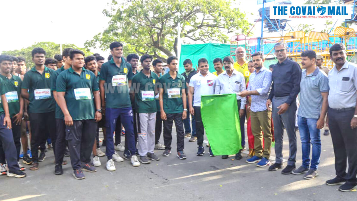 Hindusthan College observed World Tourism Day with a 5.5 KM Marathon