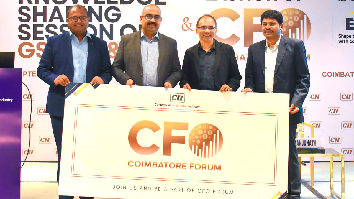 CII Coimbatore launch CFO Forum