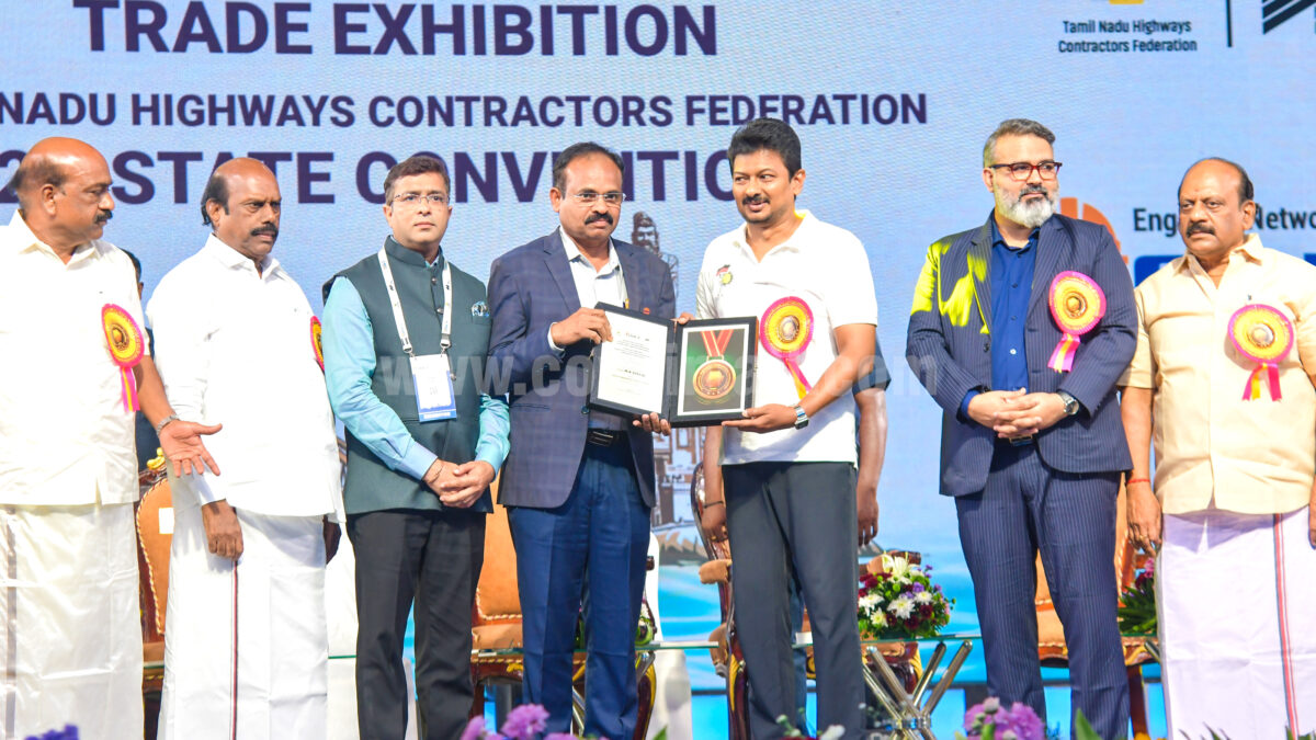 IndianOil Honoured for Exemplary Contribution to Road Infrastructure Development in Tamil Nadu
