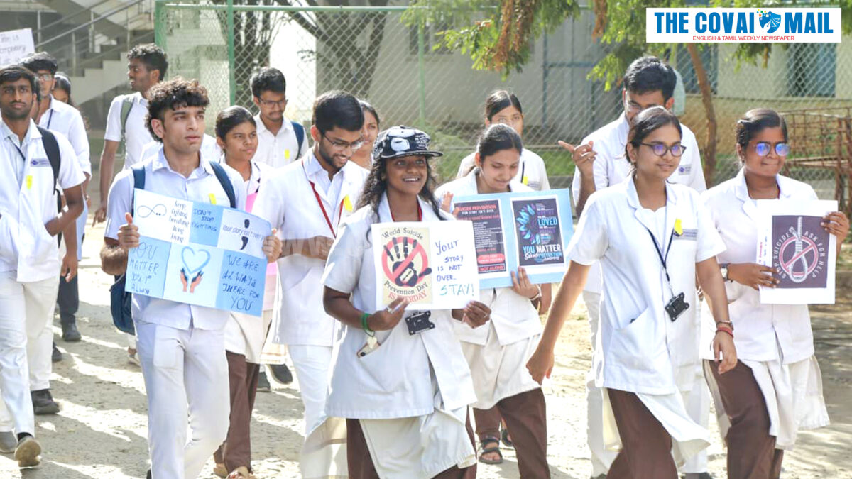 Suicide Prevention Rally by 8 PSG Institutions