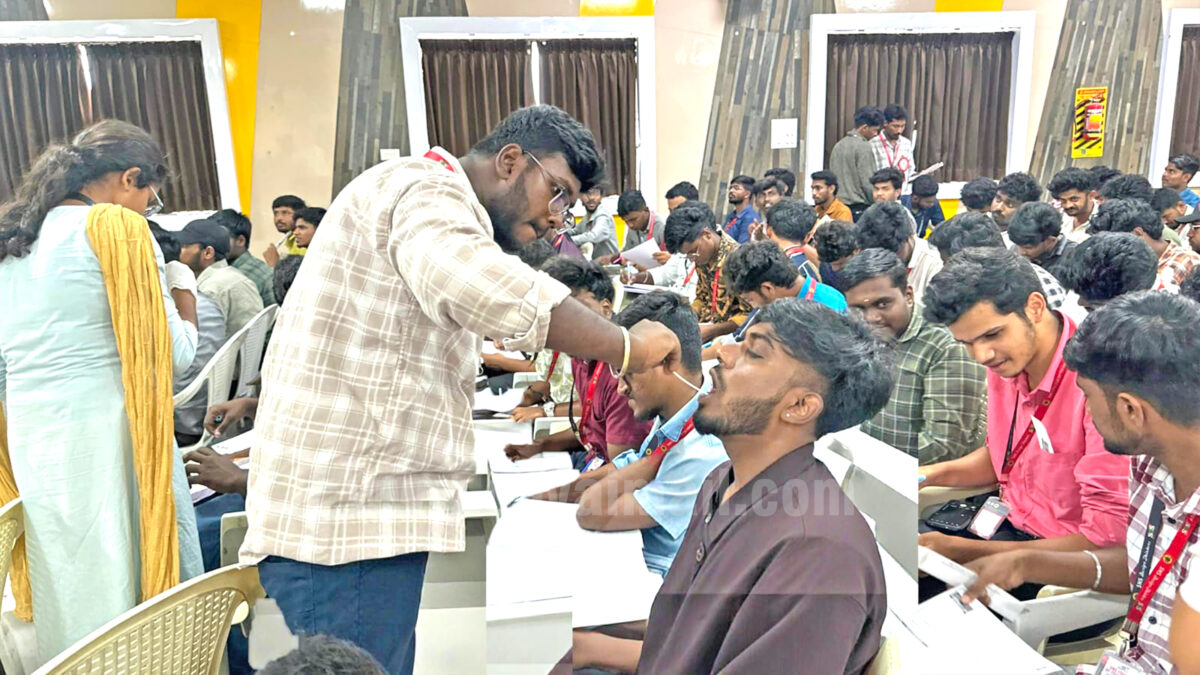 எஸ்.என்.எஸ் கல்வி நிறுவனத்தில் ரத்த ஸ்டெம் செல் தானம்