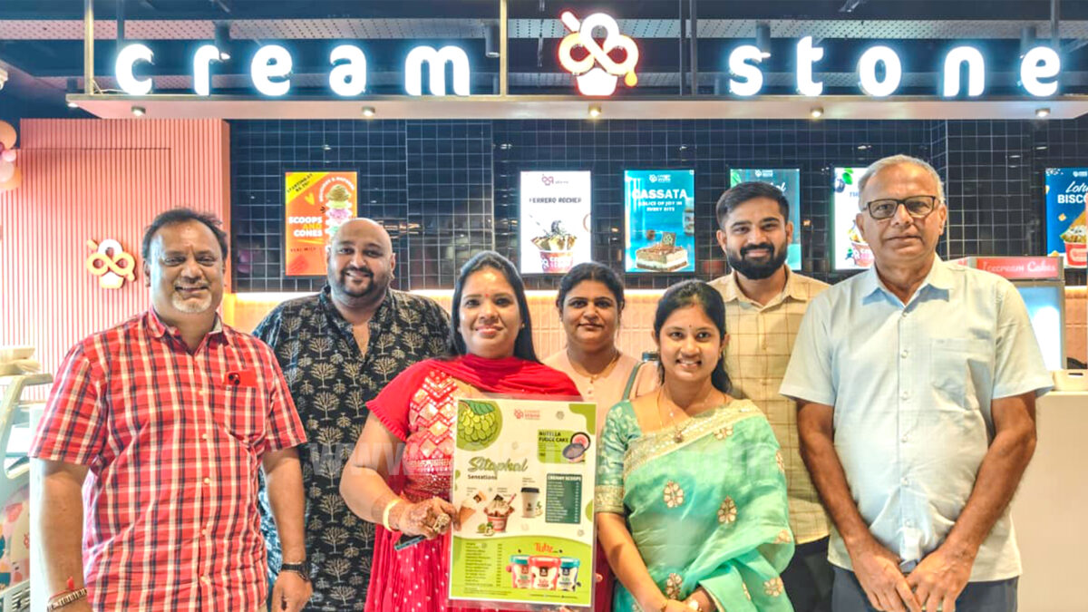 கோவையில் க்ரீம் ஸ்டோன் ஐஸ்கிரீம் புதிய கிளை திறப்பு