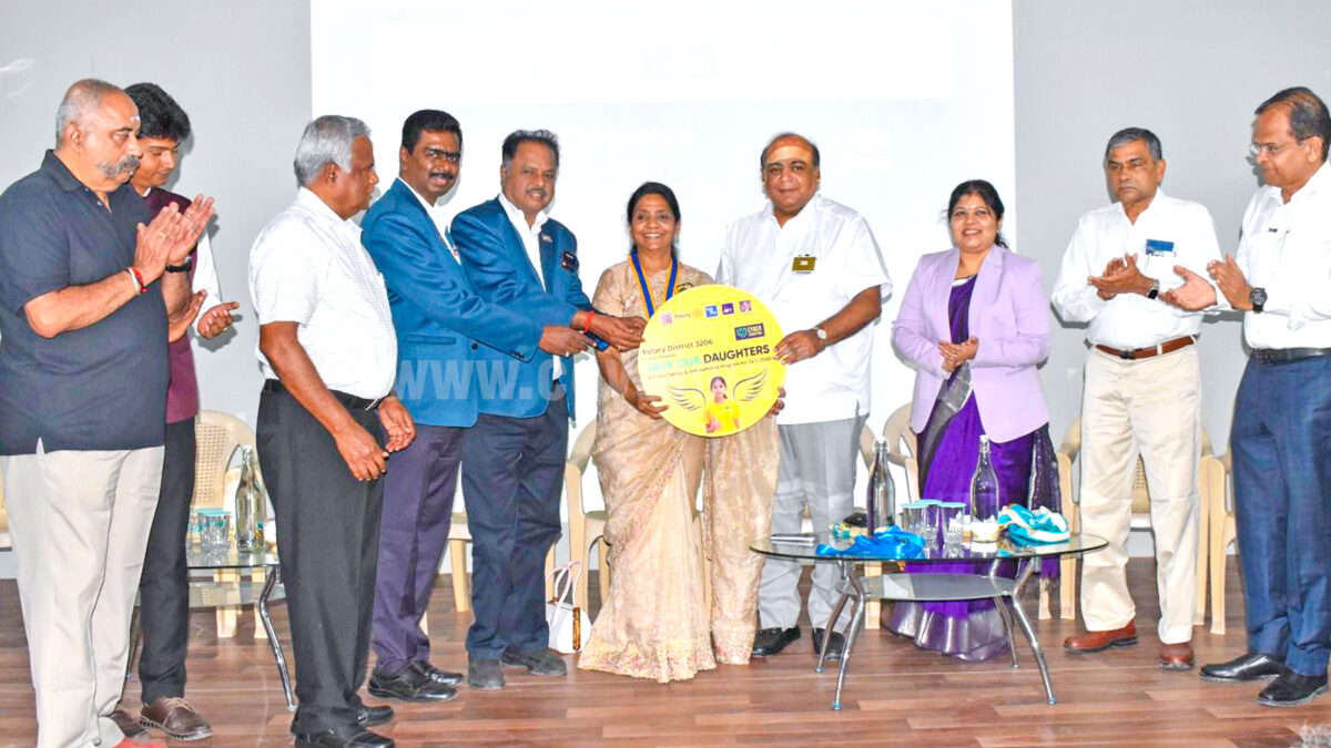 Rotary Coimbatore Launches “Save Our Daughters” Project