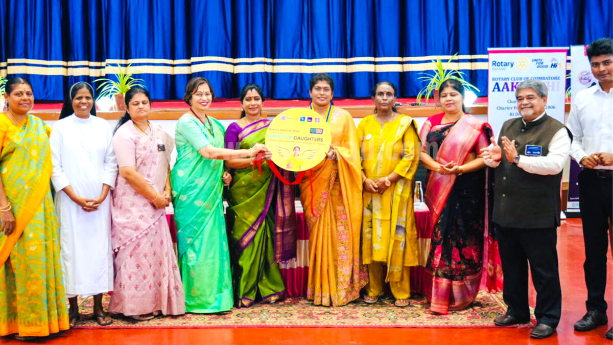 Rotary Aakruthi Launches “Save Our Daughters” – Cyber Safety & Self-Defence Project at Nirmala College
