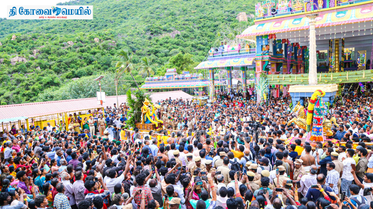 மருதமலையில் சூரசம்ஹாரம் கோலாகலம்