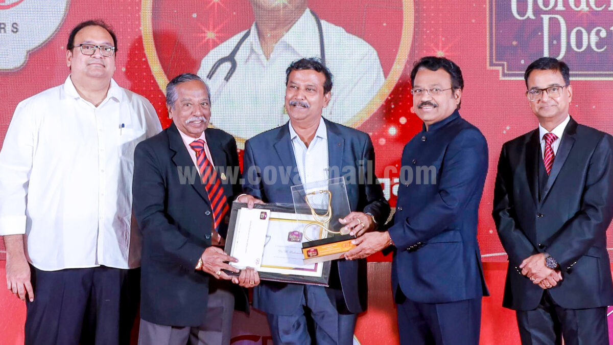 மருத்துவர் பாலமுருகனுக்கு கோல்டன் டாக்டர் விருது