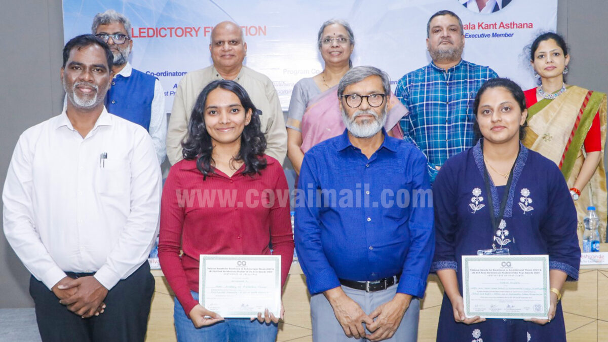 Top Architectural Theses Honoured at PSGIAP