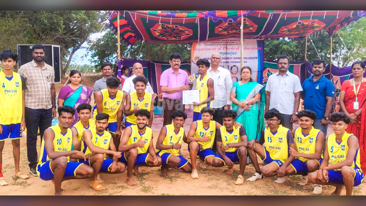 PSG wins 1st place in Kho-Kho