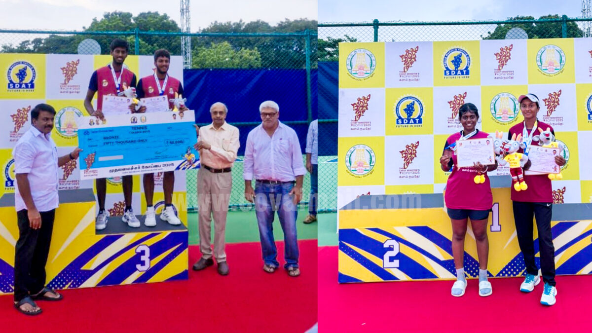 PSG Students Win 4 Bronze Medals in Tennis