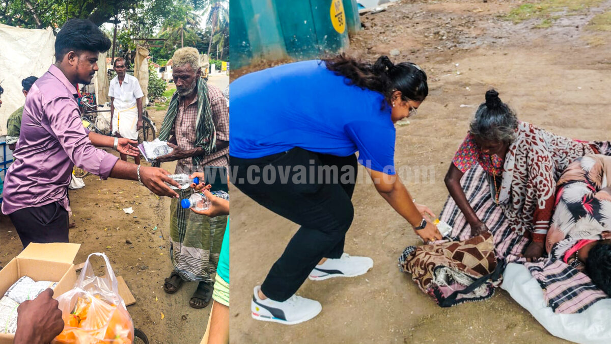 Rotaract Clubs distribute 100 food packets to underprivileged people