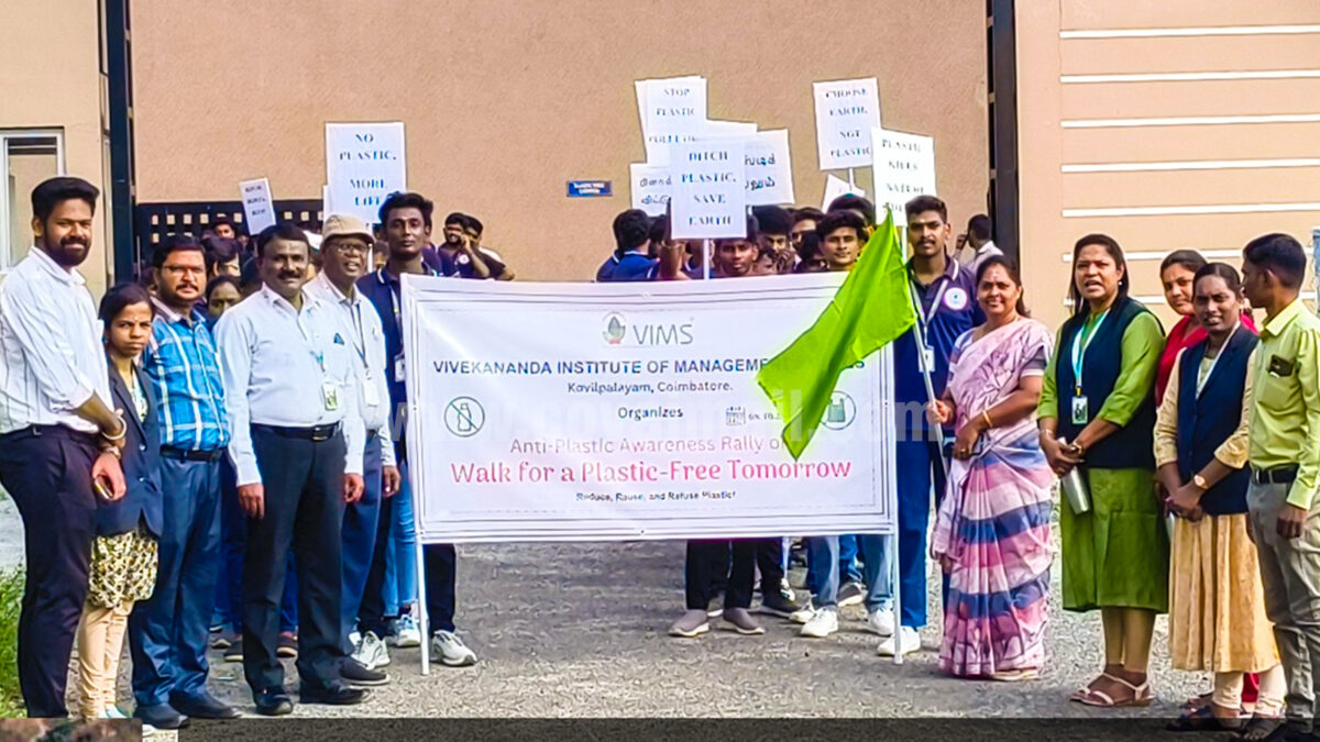 VIMS Organises ‘Plastic-Free Tomorrow’ Rally