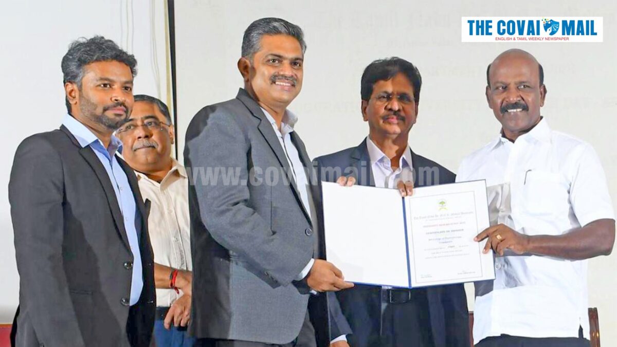KG College of Physiotherapy Receives the Best Institution Award