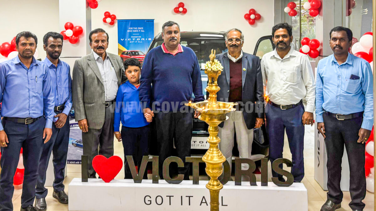 Aadhi Maruti Kotagiri unveils Maruti Suzuki’s new VICTORIS