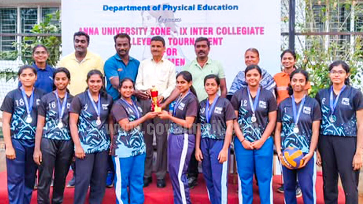 PSG Tech women’s team secures 2nd place