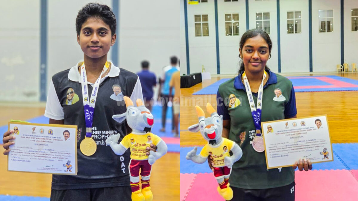 PSG Students Win 1 Gold and 1 Silver in Badminton
