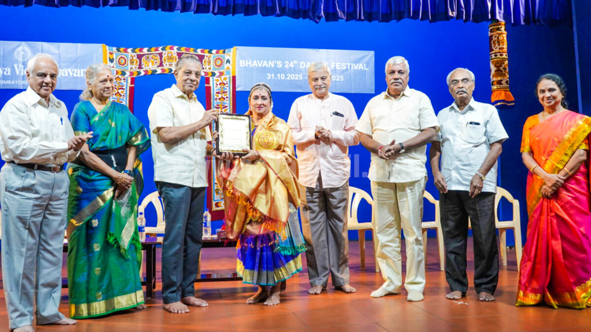 பாரதிய வித்யா பவனில் நாட்டிய விழா